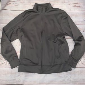 au bon pain Grey Long Sleeve Zip Up Jacket